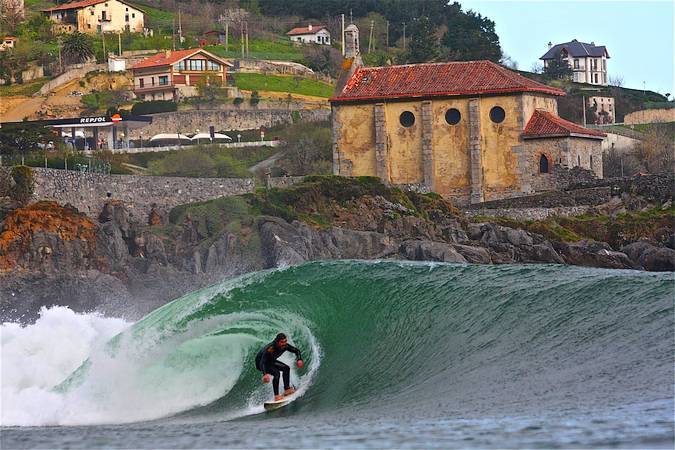 Mundaka en Vizcaya